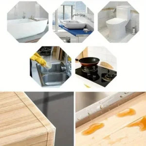 Multi-Surface Waterproof Nano Sealing Tape - Stain-Resistant & Easy to Apply, for Gaps Sealing in Home, Restaurant, Kitchen Pool